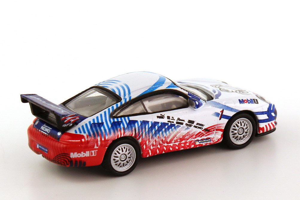 Foto 1:87 Porsche 911 GT3 Cup (996) PSC 2004 Michelin, Supercup Nr.1, VIP-Fahrzeug Schuco 25014