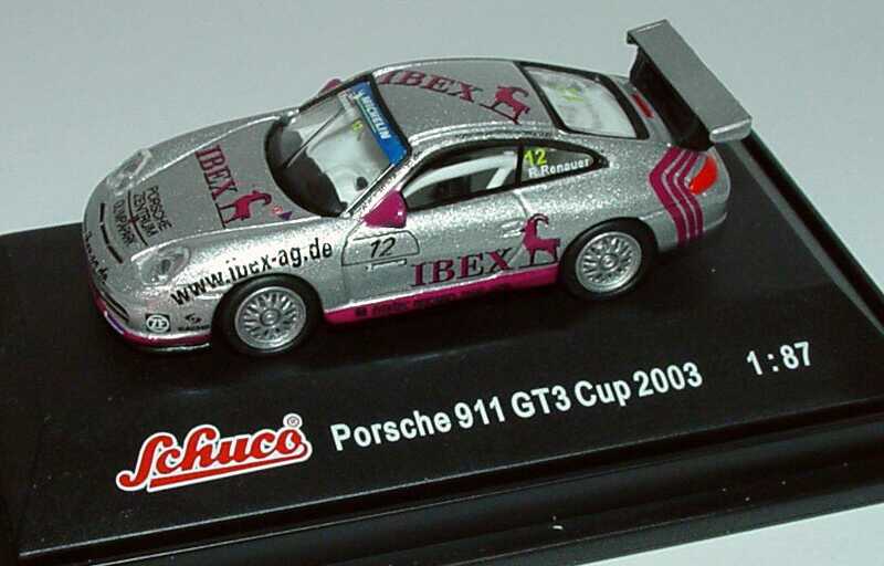 Foto 1:87 Porsche 911 GT3 Cup (996) PCC 2003 Herberth Motorsport, IBEX Nr.12, Robert Renauer Schuco 21835