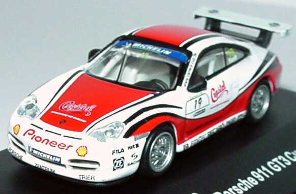 Foto 1:87 Porsche 911 GT3 Cup (996) PCC 2003 Schnabl Engineering, Crystal Nr.19, Jörg Hardt Schuco 21830