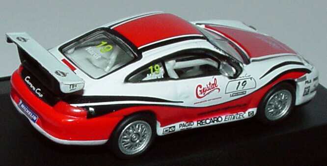 Foto 1:87 Porsche 911 GT3 Cup (996) PCC 2003 Schnabl Engineering, Crystal Nr.19, Jörg Hardt Schuco 21830