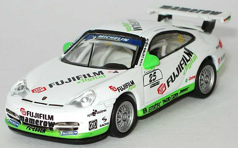 Foto 1:87 Porsche 911 GT3 Cup (996) PCC 2004 Mamerow, FujiFilm digital Nr. 25, Lachinger Schuco 21949