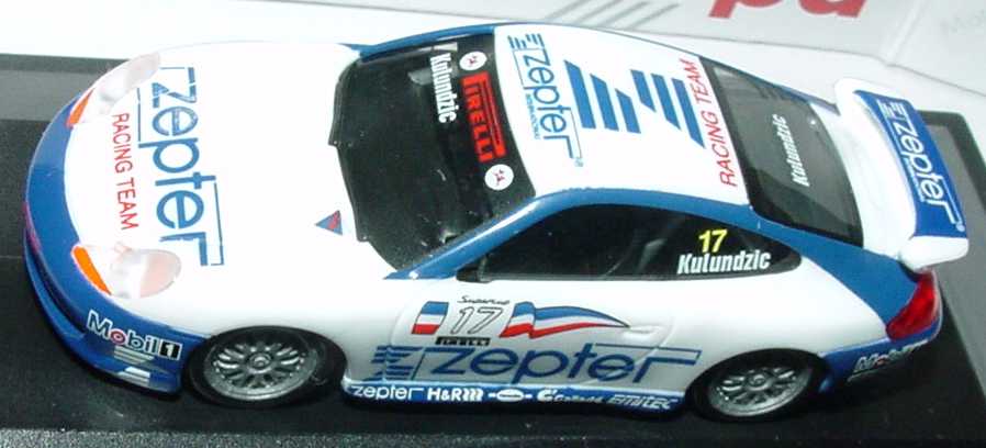 Foto 1:87 Porsche 911 GT3 Cup (996)  PSC ´98 Zepter Nr.17, Kulundzic herpa 037716