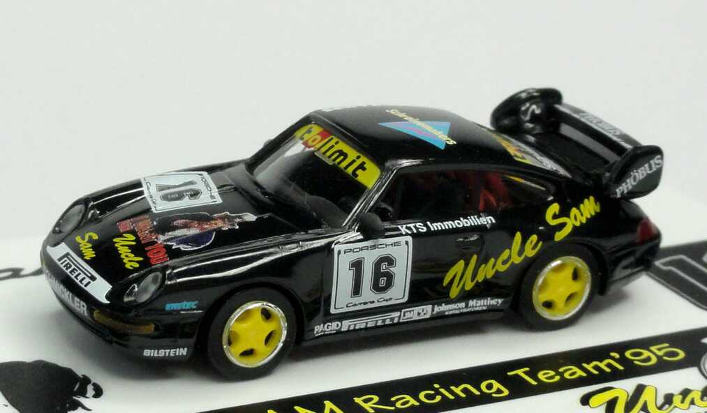 Foto 1:87 Porsche 911 RS Clubsport (993) PCC ´95 Uncle Sam, Tolimit Nr.16, Frank Schmickler euromodell 01402