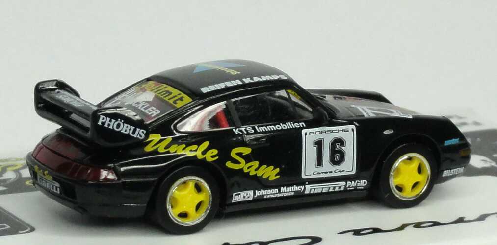Foto 1:87 Porsche 911 RS Clubsport (993) PCC ´95 Uncle Sam, Tolimit Nr.16, Frank Schmickler euromodell 01402