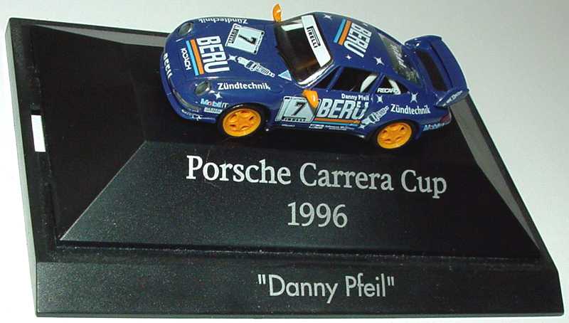 Foto 1:87 Porsche 911 RS Clubsport (993) PCC ´96 Beru Nr.7, Dany Pfeil herpa 037020