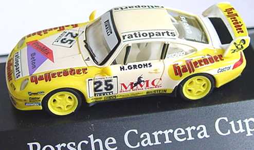 Foto 1:87 Porsche 911 RS Clubsport (993) PCC ´97 Hasseröder Nr.25, Grohs herpa 037440