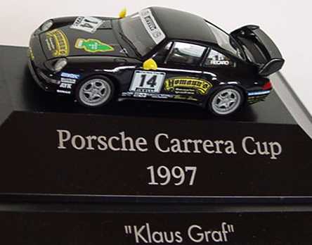 Foto 1:87 Porsche 911 RS Clubsport (993) PCC ´97 Homann´s Nr.14, Klaus Graf herpa 037433
