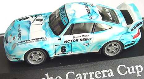 Foto 1:87 Porsche 911 RS Clubsport (993) PCC ´98 Victor Reinz Nr.6, G. Müller herpa 037457