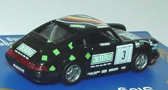 Foto 1:87 Porsche 911 RS Clubsport (993) PSC ´95 Shell, RTL Nr.1, Beretta (VIP Gastfahrer) euromodell 01404