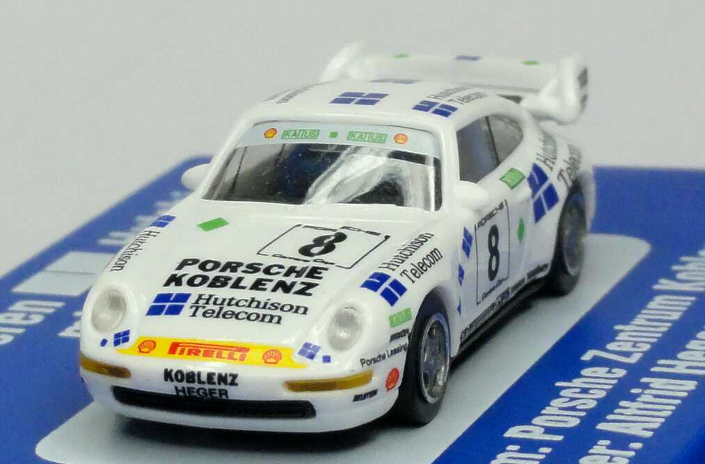 Foto 1:87 Porsche 911 RS Clubsport (993) PZ Koblenz, Hutchinson Telecom Nr.8, Altfrid Heger euromodell 01419