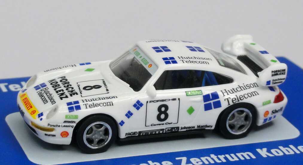 Foto 1:87 Porsche 911 RS Clubsport (993) PZ Koblenz, Hutchinson Telecom Nr.8, Altfrid Heger euromodell 01419