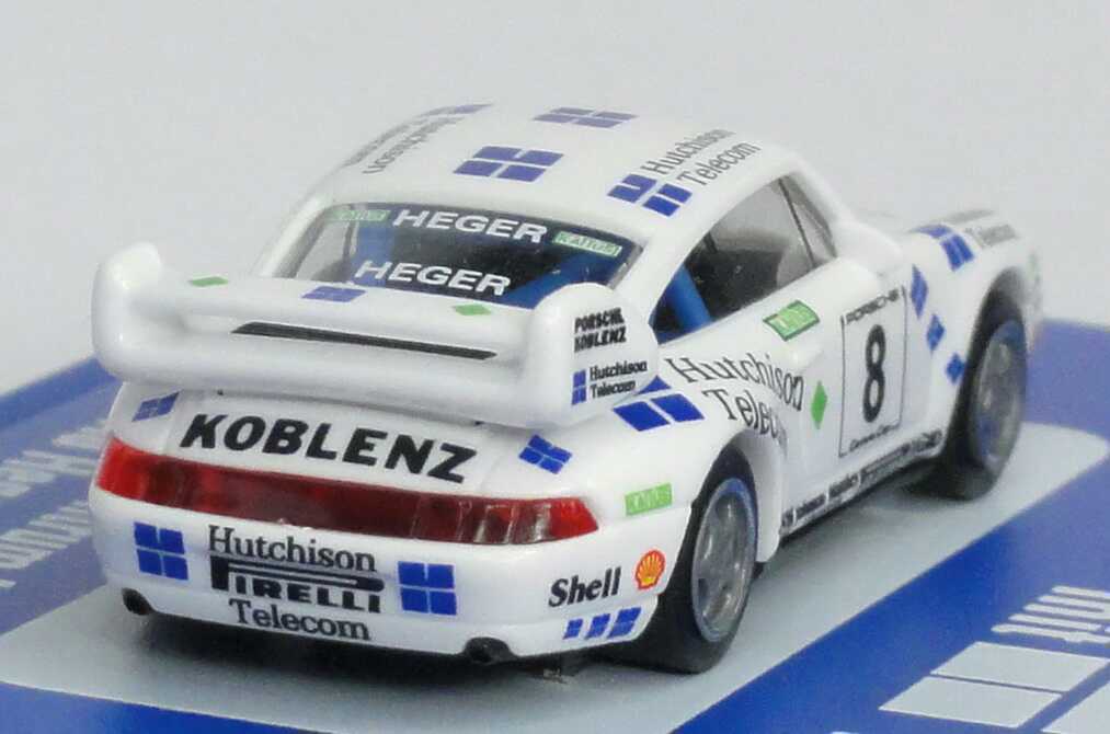 Foto 1:87 Porsche 911 RS Clubsport (993) PZ Koblenz, Hutchinson Telecom Nr.8, Altfrid Heger euromodell 01419