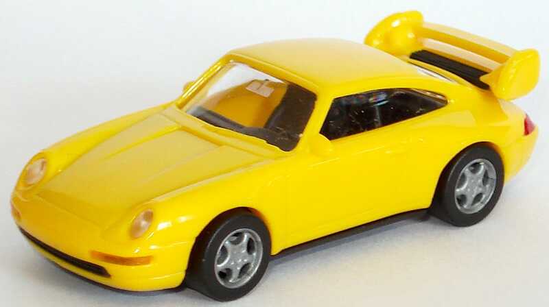 Foto 1:87 Porsche 911 RS Clubsport (993) gelb euromodell 00406