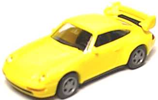 Foto 1:87 Porsche 911 RS Clubsport (993) ginstergelb euromodell 00698