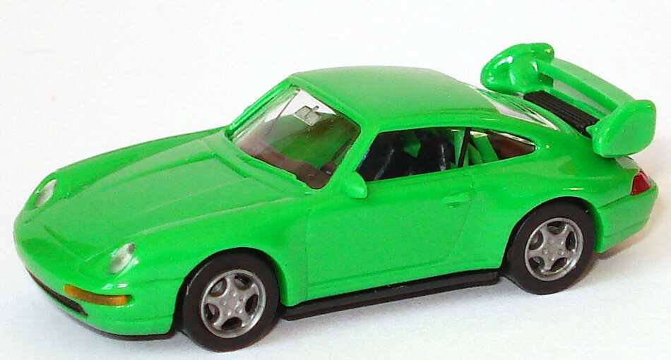 Foto 1:87 Porsche 911 3.8 Cup (993) lindgrün mit Überrollkäfig euromodell 00406