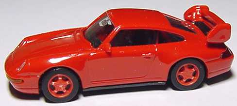 Foto 1:87 Porsche 911 RS Clubsport (993) rot, Felgen rot euromodell