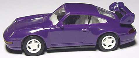 Foto 1:87 Porsche 911 RS Clubsport (993) violett, Felgen weiß euromodell