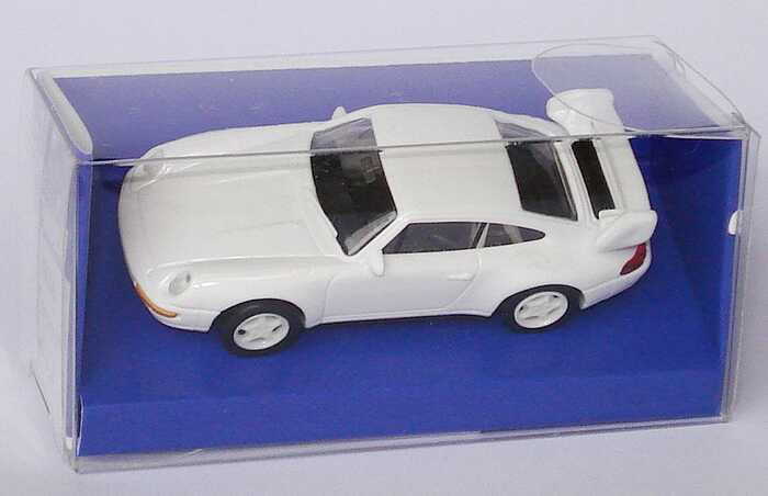 Foto 1:87 Porsche 911 RS Clubsport (993) weiß, Felgen weiß,  IA schwarz mit Überrollbügel euromodell 00406