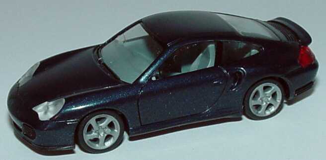 Foto 1:87 Porsche 911 Turbo (996) dunkellagunenblau-met. herpa 032834