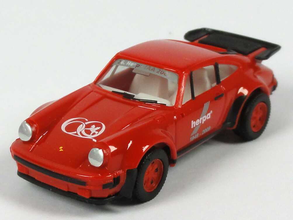 Foto 1:87 Porsche 911 turbo 26. herpa IAA, Mit 60 volle Power, Spielwarenmesse Nürnberg 2009 herpa