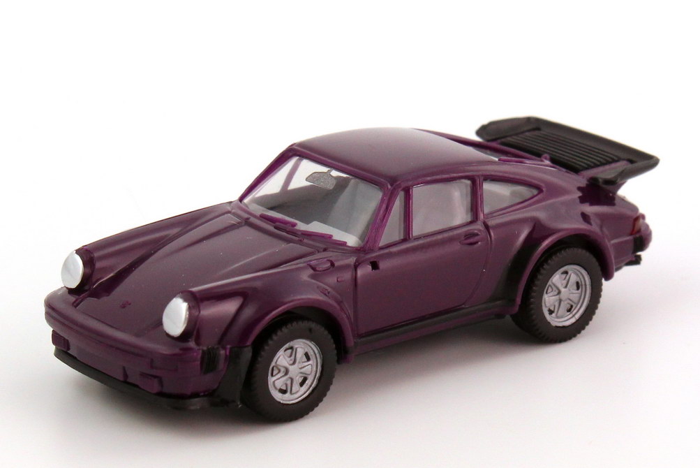 Foto 1:87 Porsche 911 turbo Typ 930 dunkel-violett - herpa 2060