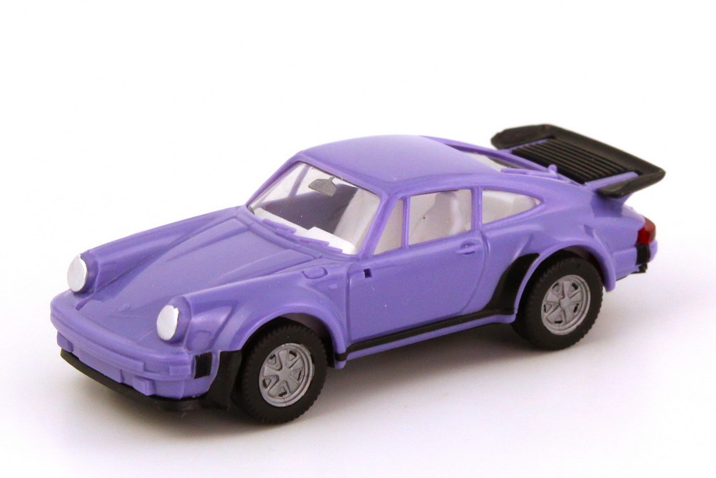 Foto 1:87 Porsche 911 turbo lila herpa 2060