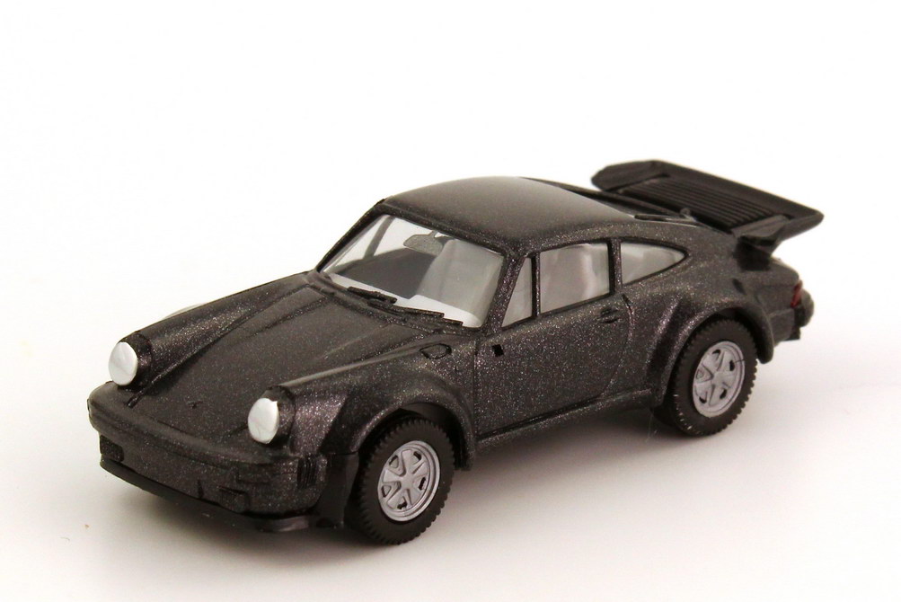 Foto 1:87 Porsche 911 turbo (Typ 930) schwarz-met. herpa 3060/030601