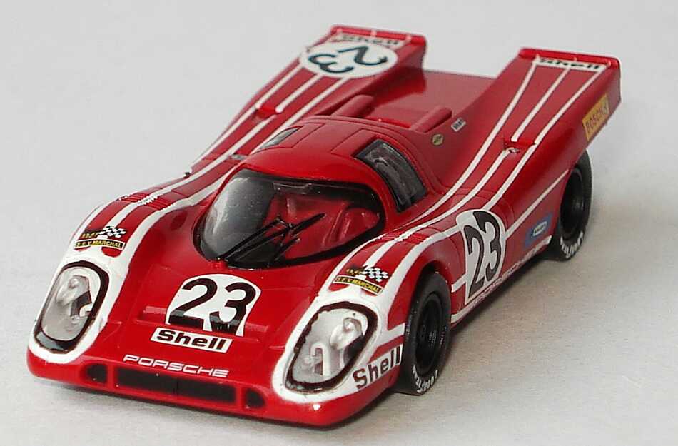 Foto 1:87 Porsche 917 K 24h von Le Mans 1970 Porsche Salzburg Nr.23, Herrmann / Attwood (Sieger) Brekina 16001