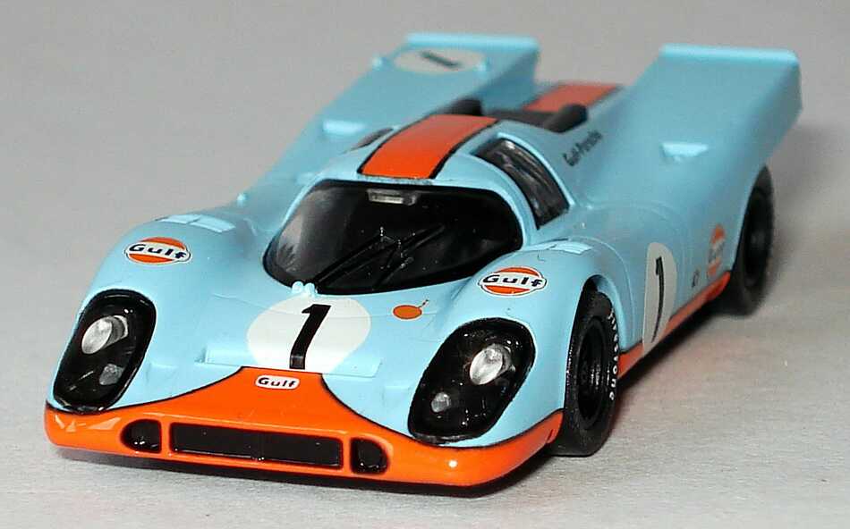 Foto 1:87 Porsche 917 K Daytona 1970 Gulf-Porsche Nr.1, Siffert / Redman (2. Platz) Brekina 16008