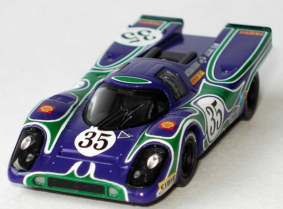 Foto 1:87 Porsche 917 K Martini-Racing Nr.35 Psycho lila/grün Brekina 16006