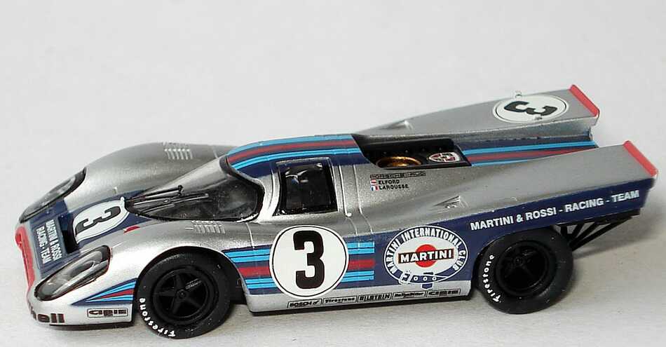 Foto 1:87 Porsche 917 K Sebring 1971 Martini-Racing Nr.3, Elford / Larrousse (Sieger) Brekina 16002