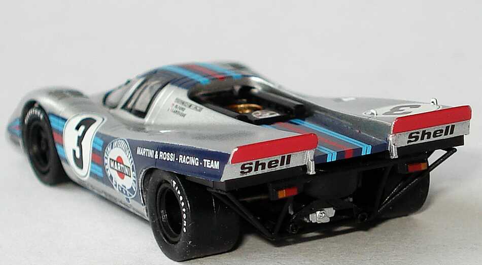 Foto 1:87 Porsche 917 K Sebring 1971 Martini-Racing Nr.3, Elford / Larrousse (Sieger) Brekina 16002