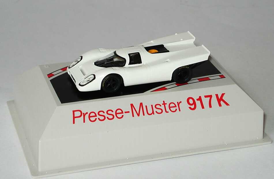 Foto 1:87 Porsche 917 K weiß Vorserien Presse Muster (Auflage 500 Stück) Brekina
