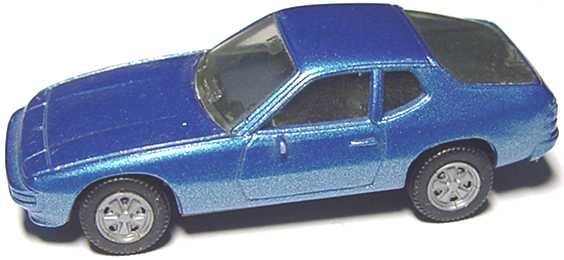 Foto 1:87 Porsche 924 blau-met. herpa 3002