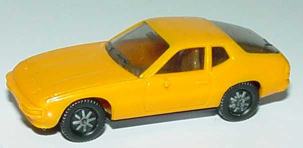 Foto 1:87 Porsche 924 orangegelb IA beige - herpa 2002