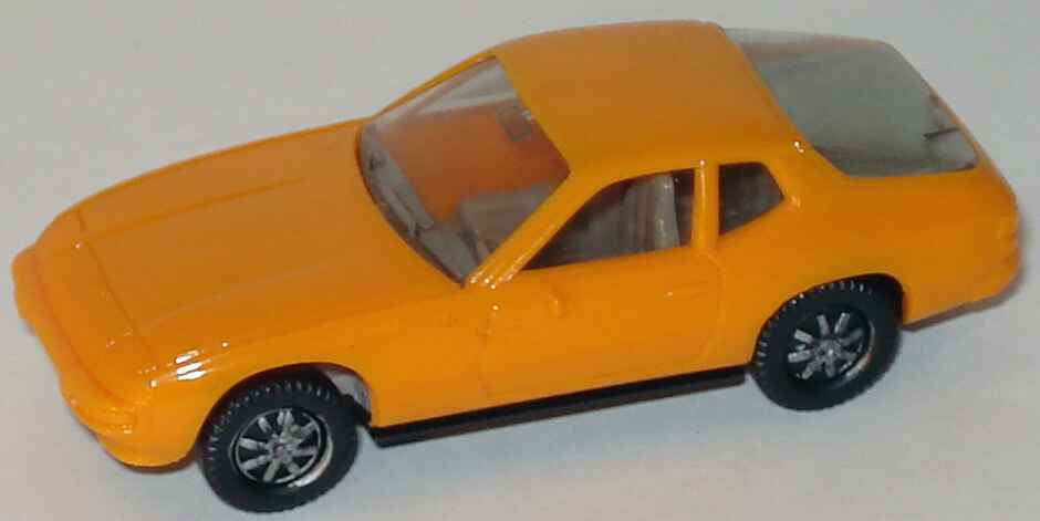 Foto 1:87 Porsche 924 orangegelb, IA grau herpa 2002