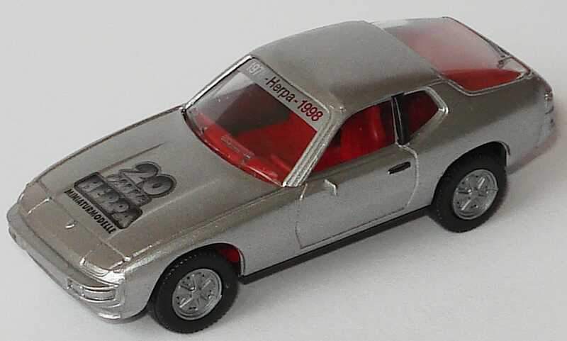 Foto 1:87 Porsche 924 silber-met. 20 Jahre Herpa herpa