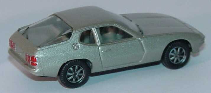 Foto 1:87 Porsche 924 silber-met. (alte Räder) (Bastelware) herpa 3002