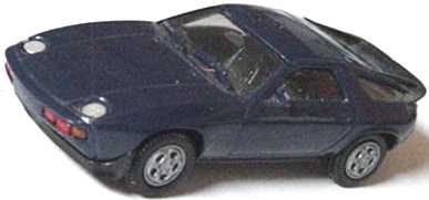 Foto 1:87 Porsche 928S dunkelblau (bemalt) herpa 2025