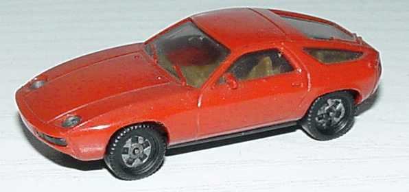 Foto 1:87 Porsche 928 altrot (alte Räder) herpa 2013