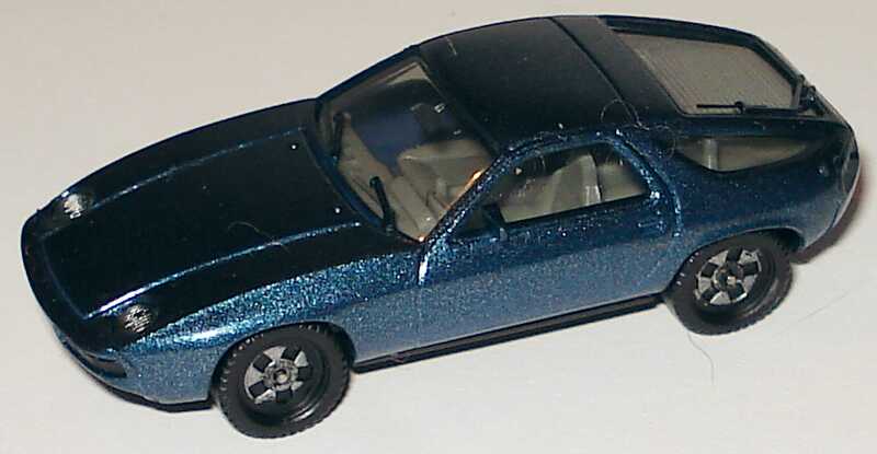 Foto 1:87 Porsche 928 blau-met. herpa 3013