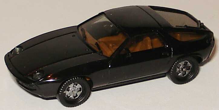 Foto 1:87 Porsche 928 schwarz (alte Räder, IA beige) herpa 2013