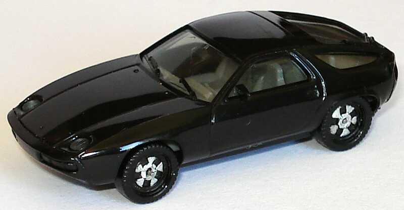 Foto 1:87 Porsche 928 schwarz (alte Räder, IA grau) herpa 2013