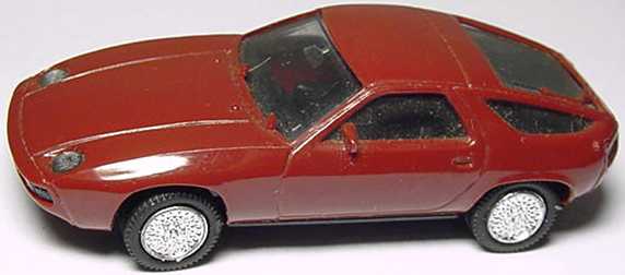 Foto 1:87 Porsche 928 weinrot, mit Breitreifen herpa 2013