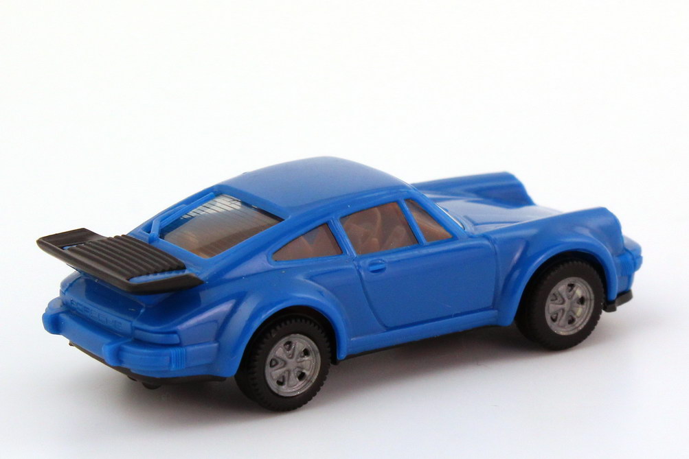 Foto 1:87 Porsche 930 turbo blau, IA beige, Fuchsfelgen herpa 2014
