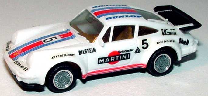 Foto 1:87 Porsche 930 turbo Martini, Dunlop (Decals angebracht, mit 2teiligen Alpinafelgen) herpa 3552