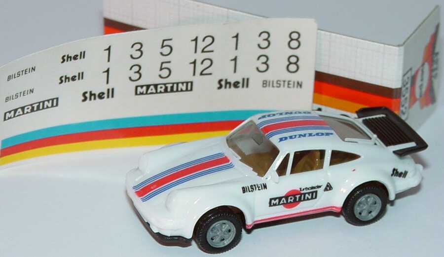 Foto 1:87 Porsche 930 turbo Martini, Dunlop, Fuchs-Felgen (Decals beiliegend) herpa 3552