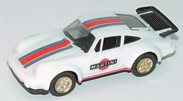 Foto 1:87 Porsche 930 turbo Martini (ohne Naßschieber, goldene Felgen, nur Martini-Druck) herpa 3552