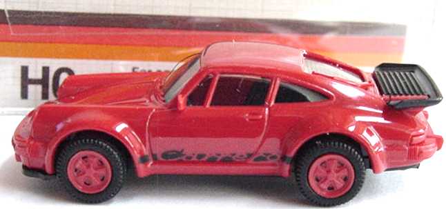 Foto 1:87 Porsche 930 turbo rot Carrera herpa 3050