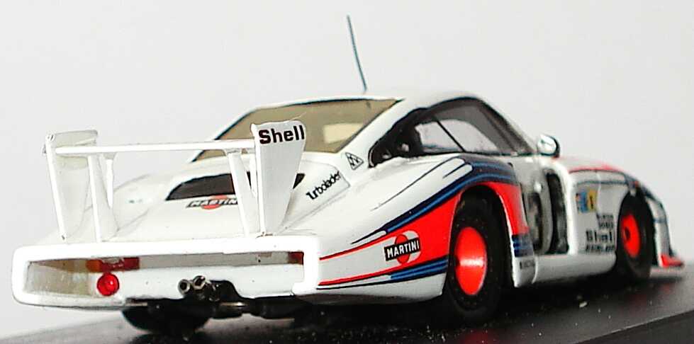 Foto 1:87 Porsche 935/78 Le Mans 1978 Martini Nr.43 Stommelen / Schurti (8. Platz) Spark 87S010
